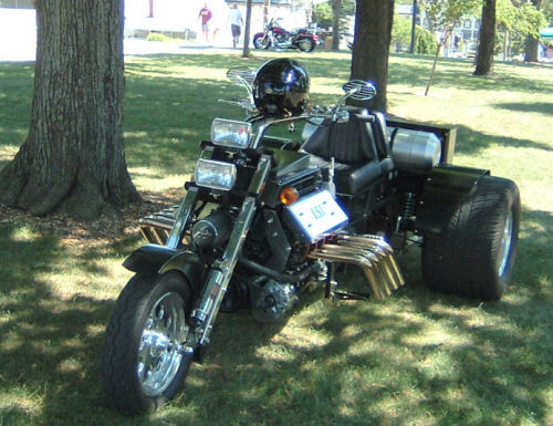 Motorcycle chopper picture
