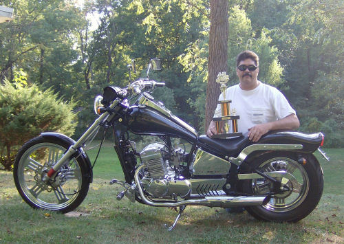 Men on Motorcycles picture of a 2008 Johnny Pag Spyder 300