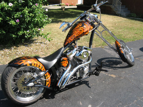 Motorcycle Picture of a 2008 Big Bear Merc Softail