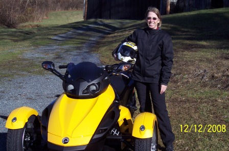 Motorcycle trike picture of a 2008 Can-Am Spyder Roadster