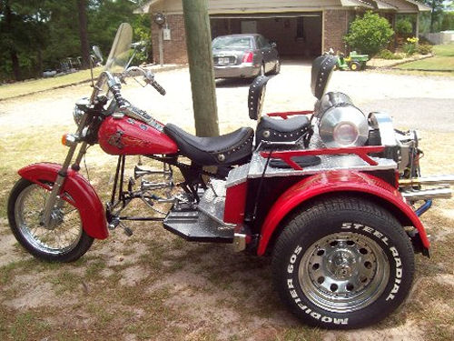 Motorcycle Picture of a 1979 Harley-Davidson w/2005 VW engine trike conversion