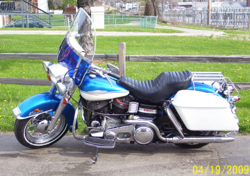 Motorcycle Picture of a 1969 Harley-Davidson FLH Electra Glide