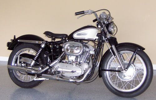 Motorcycle Picture of a 1966 Harley-Davidson Sportster XLCH