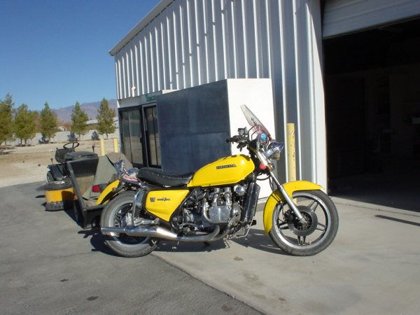 Motorcycle Picture of a 1981 Honda Gold  Wing