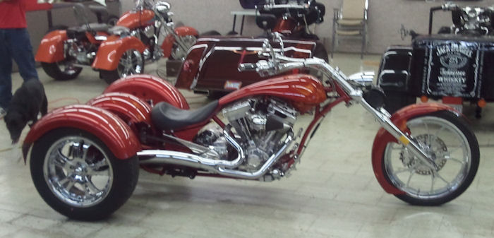 Motorcycle Picture of a 2007 Big Bear Sled Chopper w/American Trike Kit