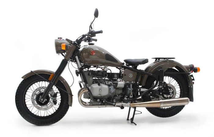 Motorcycle Picture of a 2012 Ural M70 Solo 70th Anniversary Edition