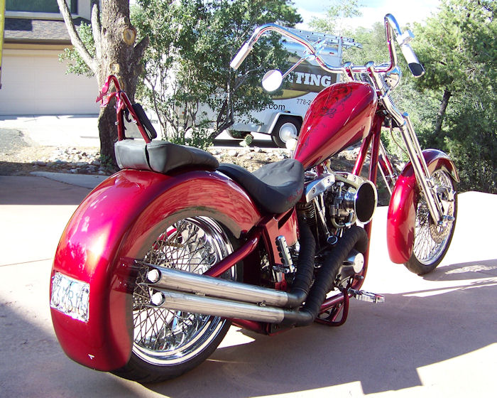 Motorcycle Picture of a 1975 Harley-Davidson Shovelhead Custom