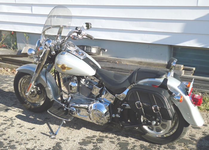 Motorcycle Picture of a 2005 Harley-Davidson Fat Boy