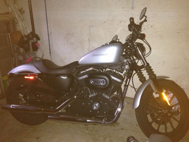 Motorcycle Picture of a 2010 Harley-Davidson Sportster Iron 883