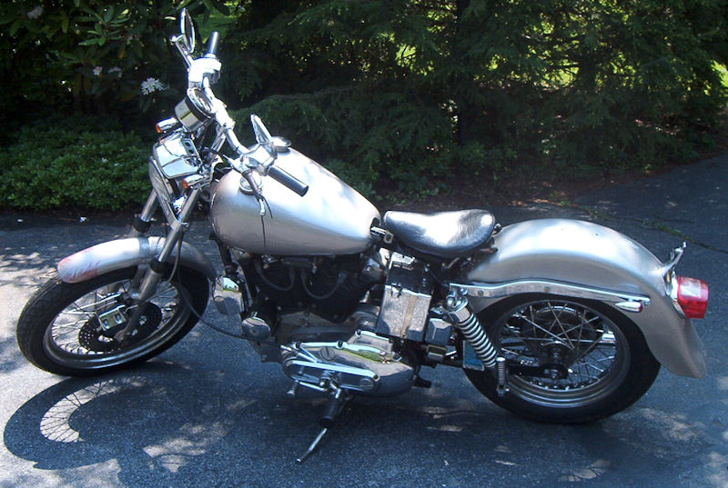 Motorcycle Picture of a 1958 Harley-Davidson Sportster