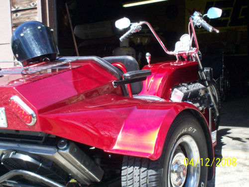 Motorcycle Trike Picture of a 2007