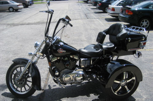 Motorcycle trike picture of a 1997 Harley-Davidson Sportster w/American Trike Kit