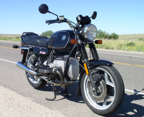 Motorcycle Picture of a 1987 BMW R80
