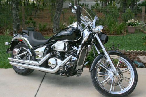 Motorcycle Picture of a 2007 Kawasaki Vulcan 900 Custom