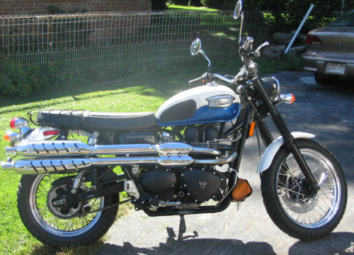 Motorcycle Picture of a 2007 Triumph Scrambler