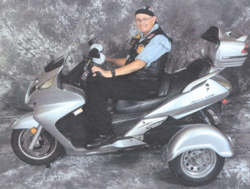 Motorcycle Picture of the Week for Men - 2004 Honda Silver Wing Scooter Trike