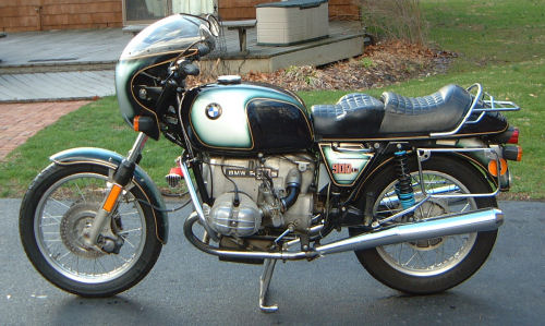 Motorcycle Picture of a 1976 BMW R90S