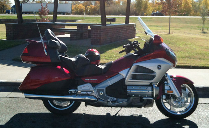 Motorcycle Picture of a 2012 Honda Gold Wing GL1800