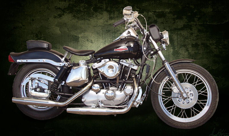 Motorcycle Picture of the Week for Bikes Only - 1978 Harley-Davidson Sportster XLH