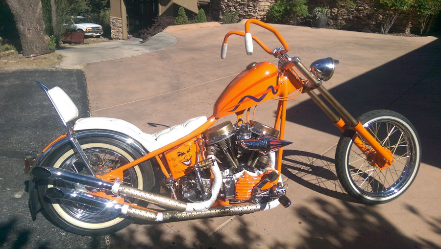 Motorcycle Picture of the Month for July, 2017 - Custom Chopper
