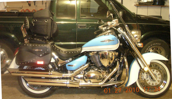 Motorcycle picture of a 2009 Suzuki Boulevard C50T
