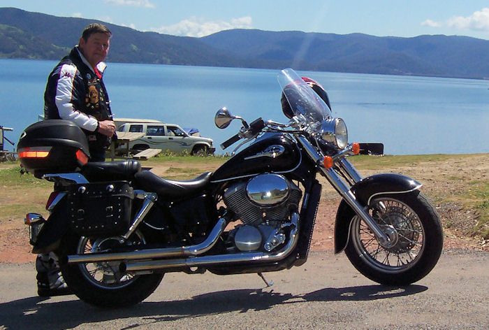 Motorcycle picture of a 1998 Honda Shadow VT750 A.C.E.