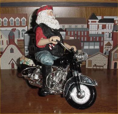 Adventures of Motorcycle Santa - The Mall